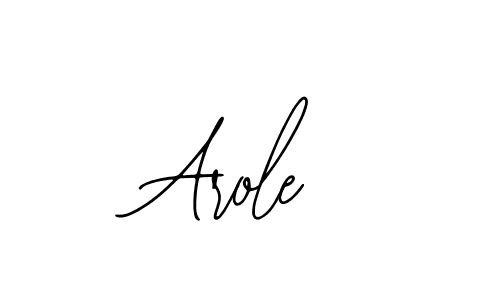 The best way (Bearetta-2O07w) to make a short signature is to pick only two or three words in your name. The name Arole include a total of six letters. For converting this name. Arole signature style 12 images and pictures png
