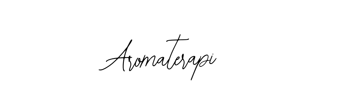 How to make Aromaterapi signature? Bearetta-2O07w is a professional autograph style. Create handwritten signature for Aromaterapi name. Aromaterapi signature style 12 images and pictures png