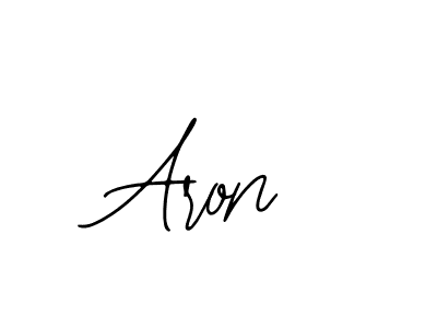 How to make Aron signature? Bearetta-2O07w is a professional autograph style. Create handwritten signature for Aron name. Aron signature style 12 images and pictures png