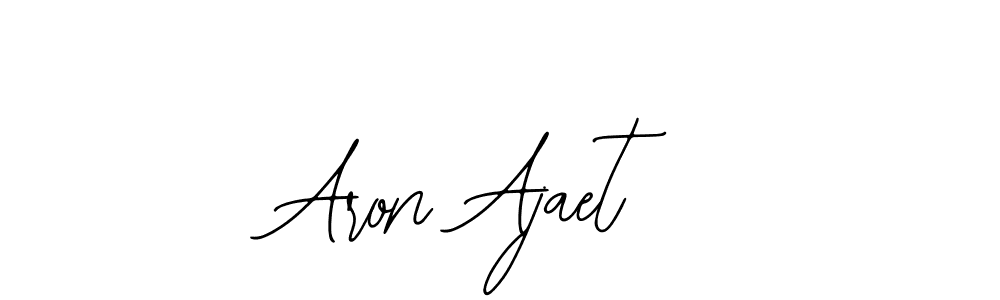 Make a beautiful signature design for name Aron Ajaet. Use this online signature maker to create a handwritten signature for free. Aron Ajaet signature style 12 images and pictures png