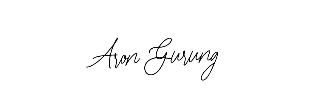 Best and Professional Signature Style for Aron Gurung. Bearetta-2O07w Best Signature Style Collection. Aron Gurung signature style 12 images and pictures png