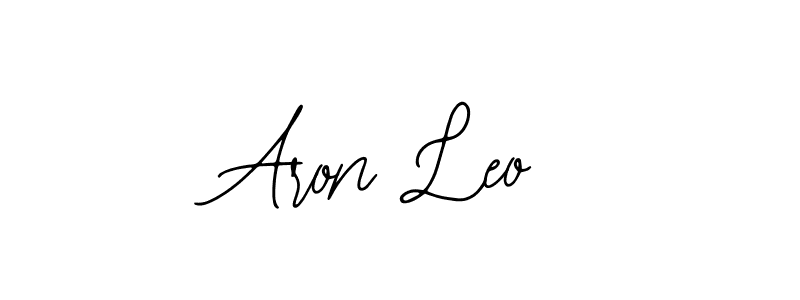 Also we have Aron Leo name is the best signature style. Create professional handwritten signature collection using Bearetta-2O07w autograph style. Aron Leo signature style 12 images and pictures png