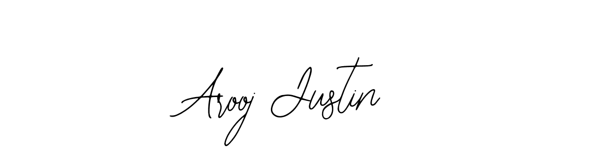 Design your own signature with our free online signature maker. With this signature software, you can create a handwritten (Bearetta-2O07w) signature for name Arooj Justin. Arooj Justin signature style 12 images and pictures png