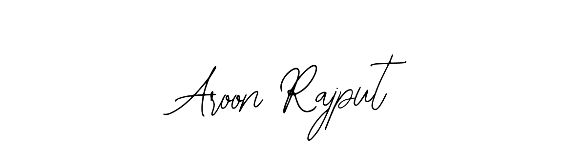 Make a beautiful signature design for name Aroon Rajput. With this signature (Bearetta-2O07w) style, you can create a handwritten signature for free. Aroon Rajput signature style 12 images and pictures png