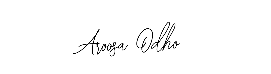 You can use this online signature creator to create a handwritten signature for the name Aroosa Odho. This is the best online autograph maker. Aroosa Odho signature style 12 images and pictures png