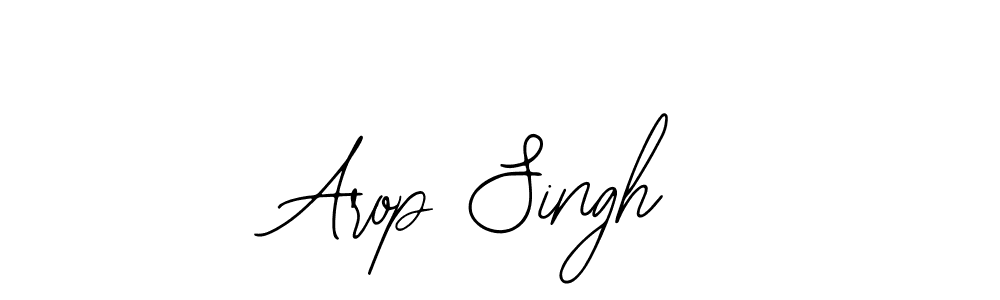 Also You can easily find your signature by using the search form. We will create Arop Singh name handwritten signature images for you free of cost using Bearetta-2O07w sign style. Arop Singh signature style 12 images and pictures png