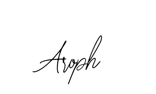 The best way (Bearetta-2O07w) to make a short signature is to pick only two or three words in your name. The name Aroph include a total of six letters. For converting this name. Aroph signature style 12 images and pictures png