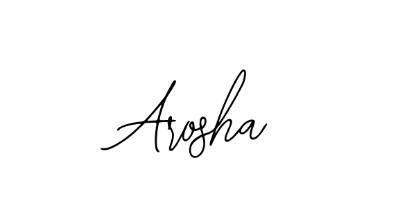 How to Draw Arosha signature style? Bearetta-2O07w is a latest design signature styles for name Arosha. Arosha signature style 12 images and pictures png