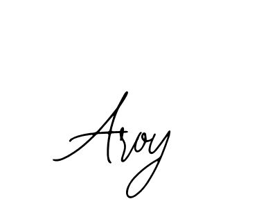 Create a beautiful signature design for name Aroy. With this signature (Bearetta-2O07w) fonts, you can make a handwritten signature for free. Aroy signature style 12 images and pictures png