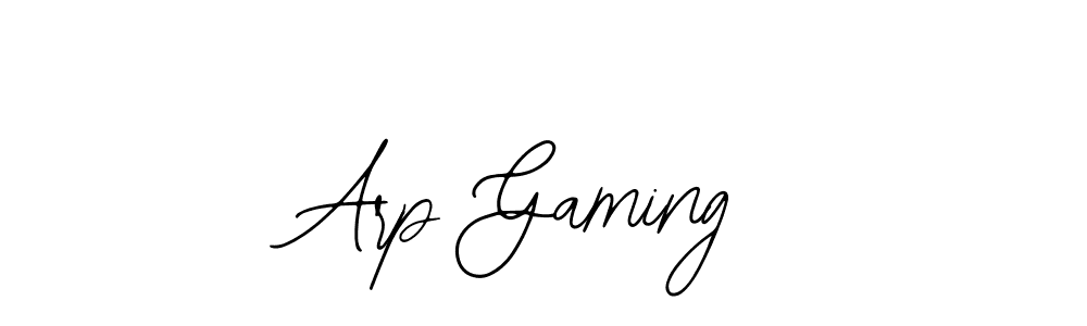 Once you've used our free online signature maker to create your best signature Bearetta-2O07w style, it's time to enjoy all of the benefits that Arp Gaming name signing documents. Arp Gaming signature style 12 images and pictures png