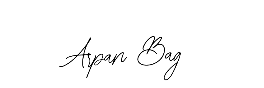 Arpan Bag stylish signature style. Best Handwritten Sign (Bearetta-2O07w) for my name. Handwritten Signature Collection Ideas for my name Arpan Bag. Arpan Bag signature style 12 images and pictures png