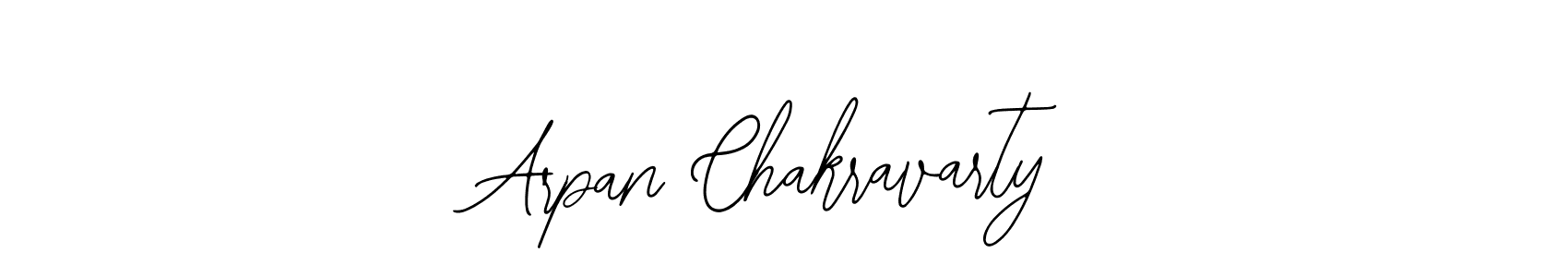 How to make Arpan Chakravarty name signature. Use Bearetta-2O07w style for creating short signs online. This is the latest handwritten sign. Arpan Chakravarty signature style 12 images and pictures png