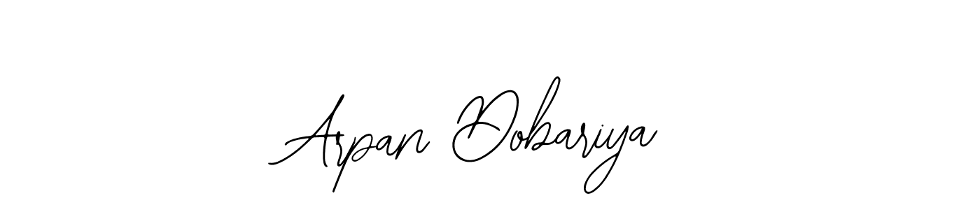 Make a beautiful signature design for name Arpan Dobariya. Use this online signature maker to create a handwritten signature for free. Arpan Dobariya signature style 12 images and pictures png