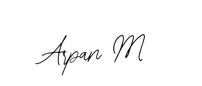 Once you've used our free online signature maker to create your best signature Bearetta-2O07w style, it's time to enjoy all of the benefits that Arpan M name signing documents. Arpan M signature style 12 images and pictures png