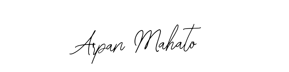 Also You can easily find your signature by using the search form. We will create Arpan Mahato name handwritten signature images for you free of cost using Bearetta-2O07w sign style. Arpan Mahato signature style 12 images and pictures png