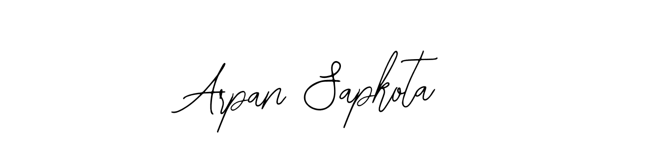 Design your own signature with our free online signature maker. With this signature software, you can create a handwritten (Bearetta-2O07w) signature for name Arpan Sapkota. Arpan Sapkota signature style 12 images and pictures png