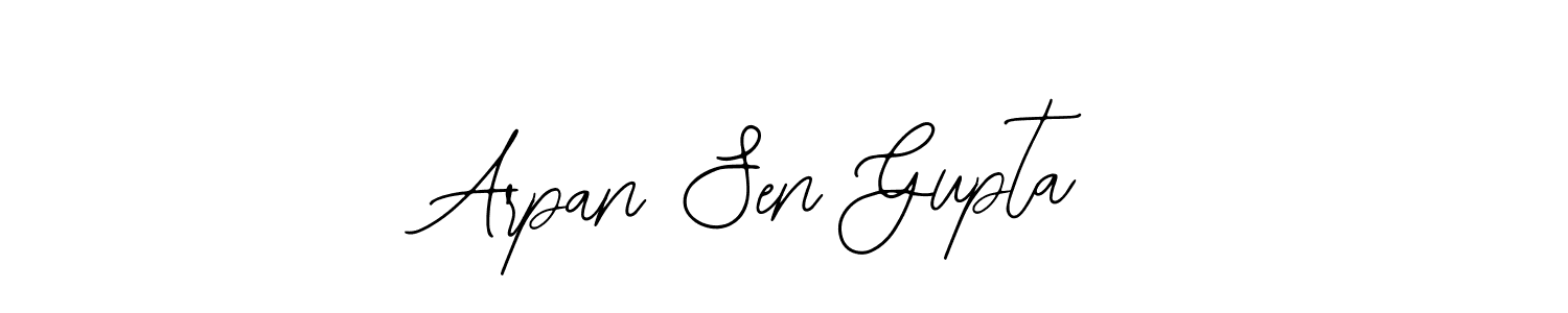 How to make Arpan Sen Gupta name signature. Use Bearetta-2O07w style for creating short signs online. This is the latest handwritten sign. Arpan Sen Gupta signature style 12 images and pictures png