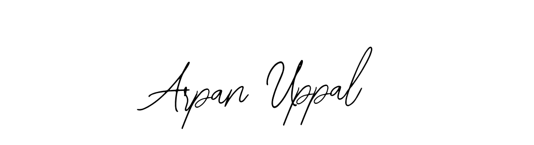 Arpan Uppal stylish signature style. Best Handwritten Sign (Bearetta-2O07w) for my name. Handwritten Signature Collection Ideas for my name Arpan Uppal. Arpan Uppal signature style 12 images and pictures png