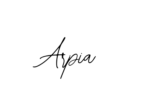 It looks lik you need a new signature style for name Arpia. Design unique handwritten (Bearetta-2O07w) signature with our free signature maker in just a few clicks. Arpia signature style 12 images and pictures png