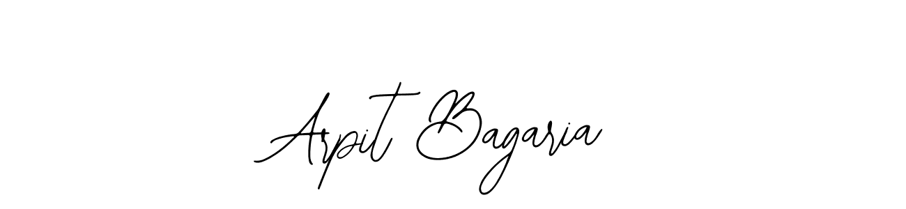 Use a signature maker to create a handwritten signature online. With this signature software, you can design (Bearetta-2O07w) your own signature for name Arpit Bagaria. Arpit Bagaria signature style 12 images and pictures png