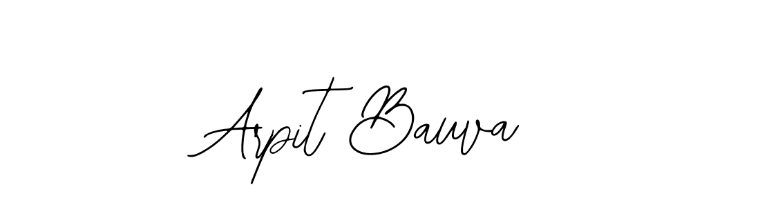 Design your own signature with our free online signature maker. With this signature software, you can create a handwritten (Bearetta-2O07w) signature for name Arpit Bauva. Arpit Bauva signature style 12 images and pictures png