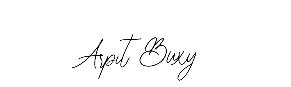 The best way (Bearetta-2O07w) to make a short signature is to pick only two or three words in your name. The name Arpit Buxy include a total of six letters. For converting this name. Arpit Buxy signature style 12 images and pictures png