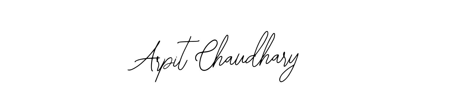 How to make Arpit Chaudhary signature? Bearetta-2O07w is a professional autograph style. Create handwritten signature for Arpit Chaudhary name. Arpit Chaudhary signature style 12 images and pictures png