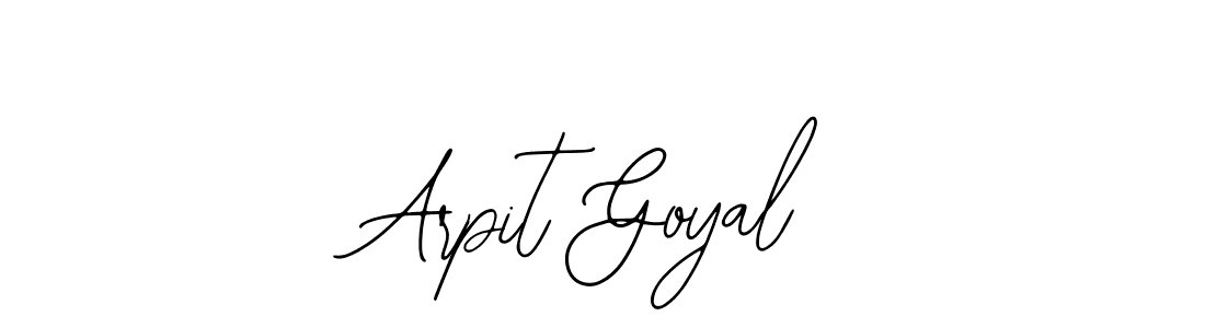 Also You can easily find your signature by using the search form. We will create Arpit Goyal name handwritten signature images for you free of cost using Bearetta-2O07w sign style. Arpit Goyal signature style 12 images and pictures png