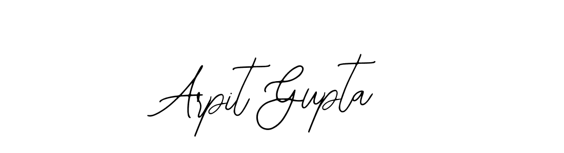 Use a signature maker to create a handwritten signature online. With this signature software, you can design (Bearetta-2O07w) your own signature for name Arpit Gupta. Arpit Gupta signature style 12 images and pictures png