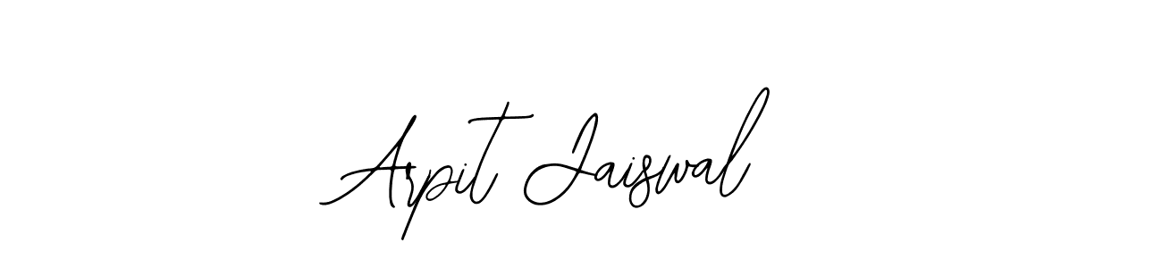 Similarly Bearetta-2O07w is the best handwritten signature design. Signature creator online .You can use it as an online autograph creator for name Arpit Jaiswal. Arpit Jaiswal signature style 12 images and pictures png