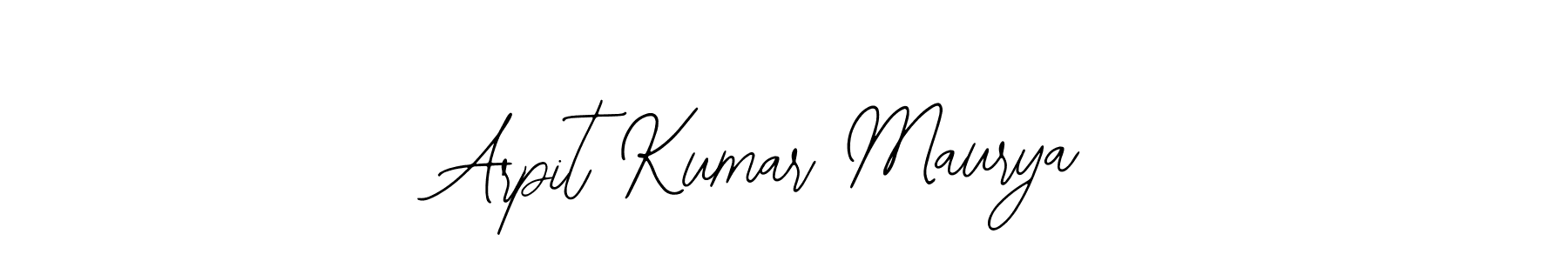 Also we have Arpit Kumar Maurya name is the best signature style. Create professional handwritten signature collection using Bearetta-2O07w autograph style. Arpit Kumar Maurya signature style 12 images and pictures png