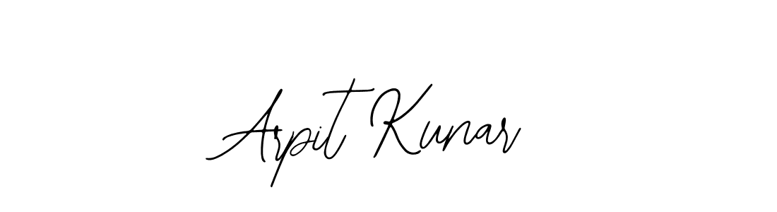 Also we have Arpit Kunar name is the best signature style. Create professional handwritten signature collection using Bearetta-2O07w autograph style. Arpit Kunar signature style 12 images and pictures png