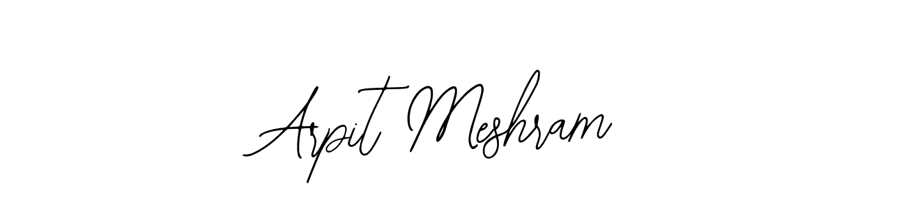 How to make Arpit Meshram signature? Bearetta-2O07w is a professional autograph style. Create handwritten signature for Arpit Meshram name. Arpit Meshram signature style 12 images and pictures png