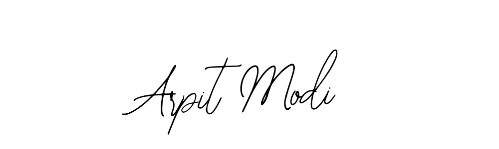 Create a beautiful signature design for name Arpit Modi. With this signature (Bearetta-2O07w) fonts, you can make a handwritten signature for free. Arpit Modi signature style 12 images and pictures png