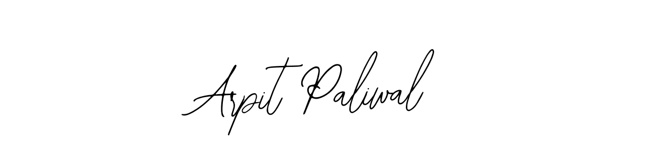 You should practise on your own different ways (Bearetta-2O07w) to write your name (Arpit Paliwal) in signature. don't let someone else do it for you. Arpit Paliwal signature style 12 images and pictures png
