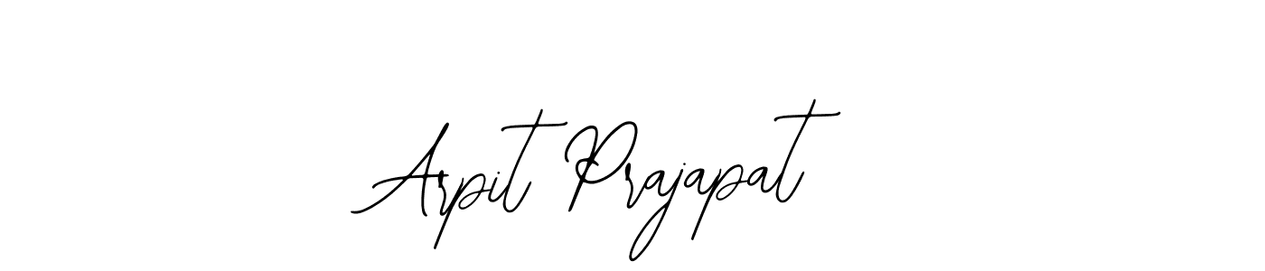 Also we have Arpit Prajapat name is the best signature style. Create professional handwritten signature collection using Bearetta-2O07w autograph style. Arpit Prajapat signature style 12 images and pictures png