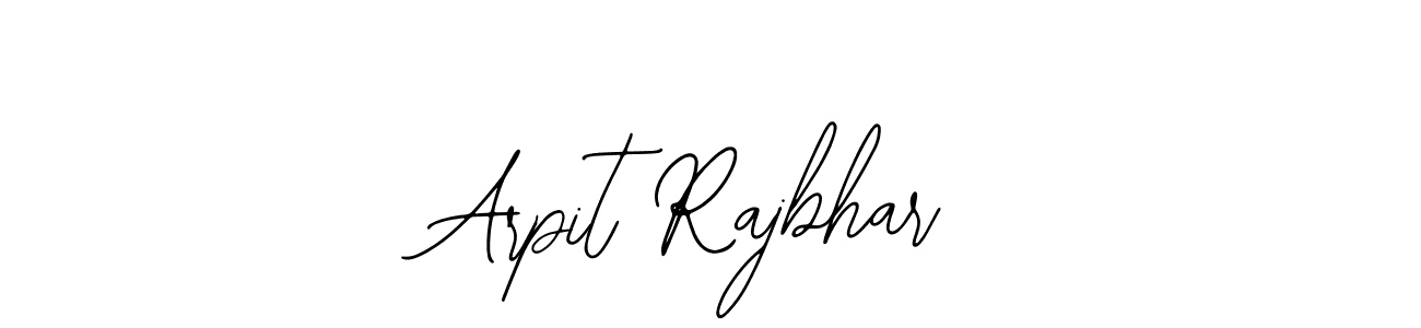 Similarly Bearetta-2O07w is the best handwritten signature design. Signature creator online .You can use it as an online autograph creator for name Arpit Rajbhar. Arpit Rajbhar signature style 12 images and pictures png