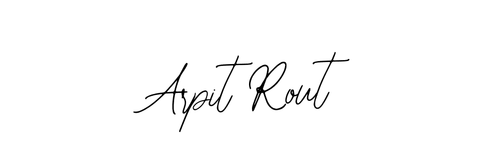 Bearetta-2O07w is a professional signature style that is perfect for those who want to add a touch of class to their signature. It is also a great choice for those who want to make their signature more unique. Get Arpit Rout name to fancy signature for free. Arpit Rout signature style 12 images and pictures png
