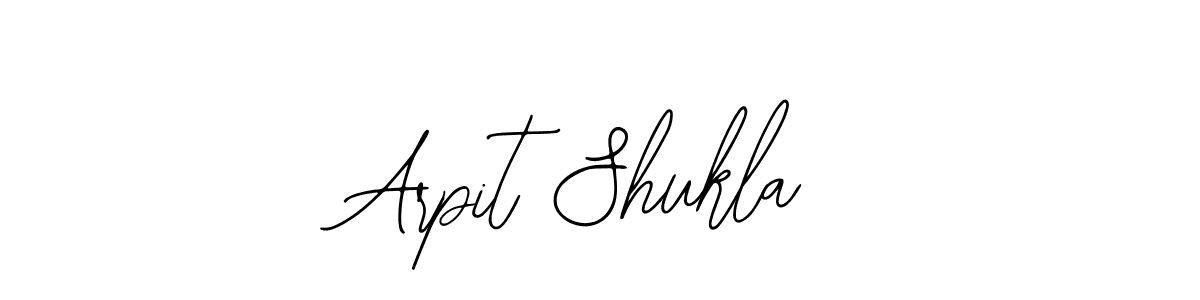 How to make Arpit Shukla name signature. Use Bearetta-2O07w style for creating short signs online. This is the latest handwritten sign. Arpit Shukla signature style 12 images and pictures png