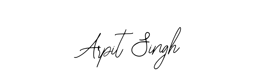 Also we have Arpit Singh name is the best signature style. Create professional handwritten signature collection using Bearetta-2O07w autograph style. Arpit Singh signature style 12 images and pictures png