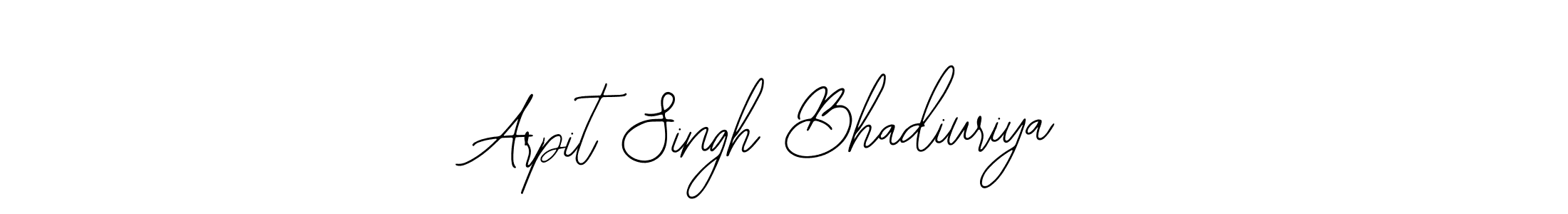 Also we have Arpit Singh Bhadiuriya name is the best signature style. Create professional handwritten signature collection using Bearetta-2O07w autograph style. Arpit Singh Bhadiuriya signature style 12 images and pictures png