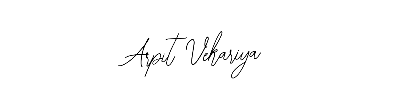 Once you've used our free online signature maker to create your best signature Bearetta-2O07w style, it's time to enjoy all of the benefits that Arpit Vekariya name signing documents. Arpit Vekariya signature style 12 images and pictures png