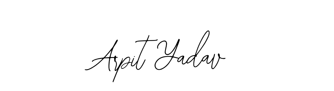 Create a beautiful signature design for name Arpit Yadav. With this signature (Bearetta-2O07w) fonts, you can make a handwritten signature for free. Arpit Yadav signature style 12 images and pictures png