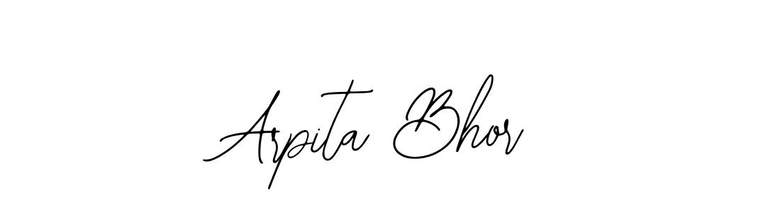 Once you've used our free online signature maker to create your best signature Bearetta-2O07w style, it's time to enjoy all of the benefits that Arpita Bhor name signing documents. Arpita Bhor signature style 12 images and pictures png