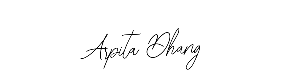 Make a beautiful signature design for name Arpita Dhang. With this signature (Bearetta-2O07w) style, you can create a handwritten signature for free. Arpita Dhang signature style 12 images and pictures png