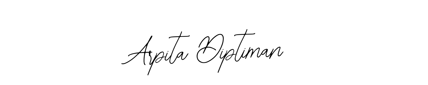 Also we have Arpita Diptiman name is the best signature style. Create professional handwritten signature collection using Bearetta-2O07w autograph style. Arpita Diptiman signature style 12 images and pictures png