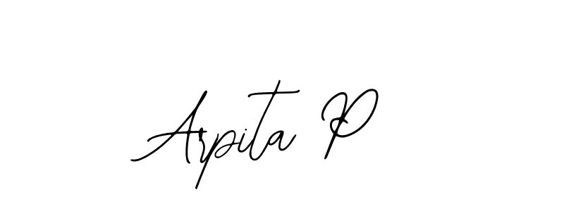 Make a short Arpita P signature style. Manage your documents anywhere anytime using Bearetta-2O07w. Create and add eSignatures, submit forms, share and send files easily. Arpita P signature style 12 images and pictures png