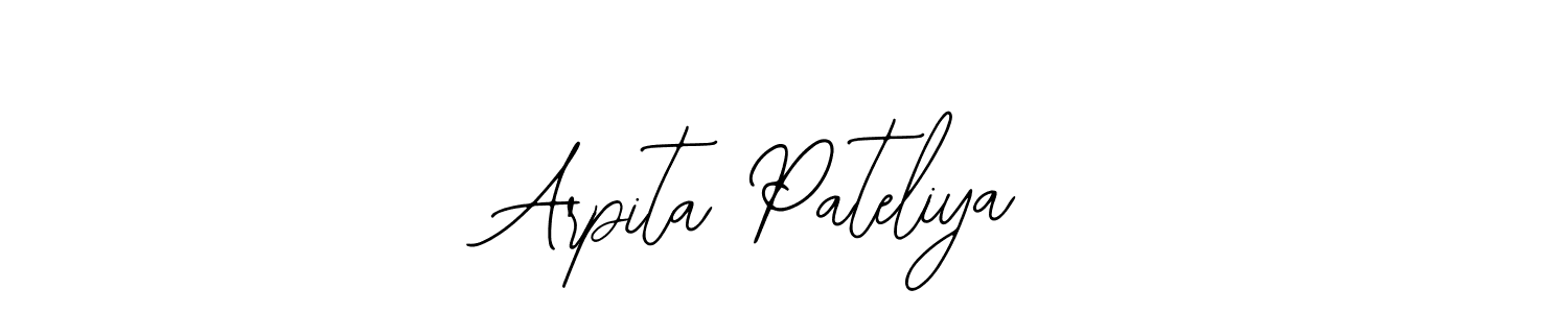 Arpita Pateliya stylish signature style. Best Handwritten Sign (Bearetta-2O07w) for my name. Handwritten Signature Collection Ideas for my name Arpita Pateliya. Arpita Pateliya signature style 12 images and pictures png