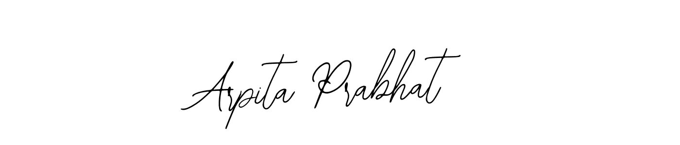 It looks lik you need a new signature style for name Arpita Prabhat. Design unique handwritten (Bearetta-2O07w) signature with our free signature maker in just a few clicks. Arpita Prabhat signature style 12 images and pictures png