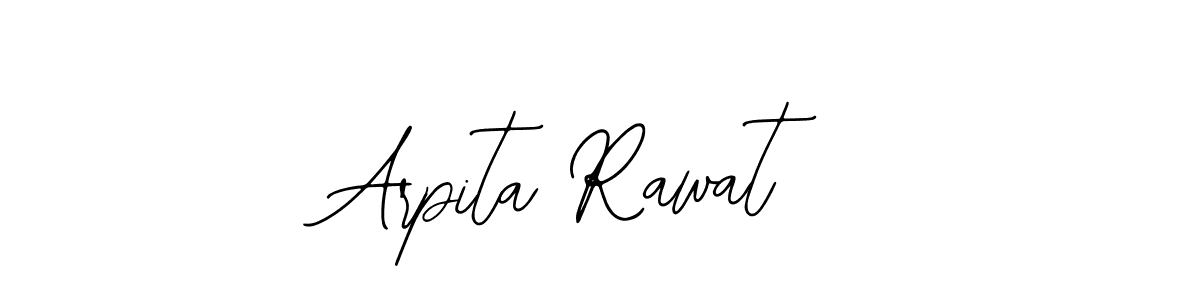 How to make Arpita Rawat name signature. Use Bearetta-2O07w style for creating short signs online. This is the latest handwritten sign. Arpita Rawat signature style 12 images and pictures png